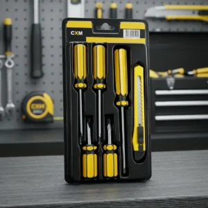 6 Pcs Metal Tool Kit Set Easy To Use