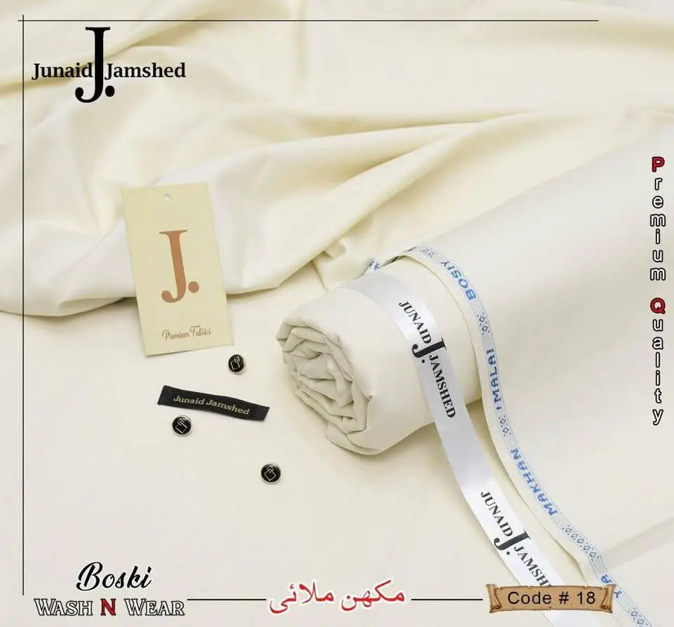 Men’s Unstitched Wash And Wear Plain Suit