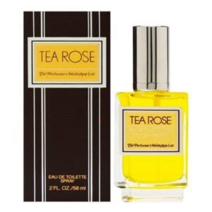 56ml Tea Rose Perfume for Women Sweat Resistant Gold Cap