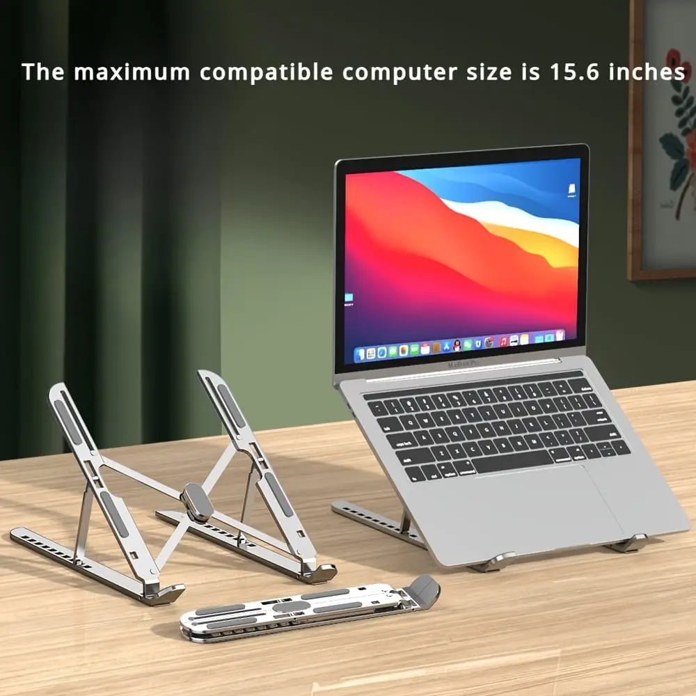 Portable Foldable Laptop Stand Adjustable Computer Holder
